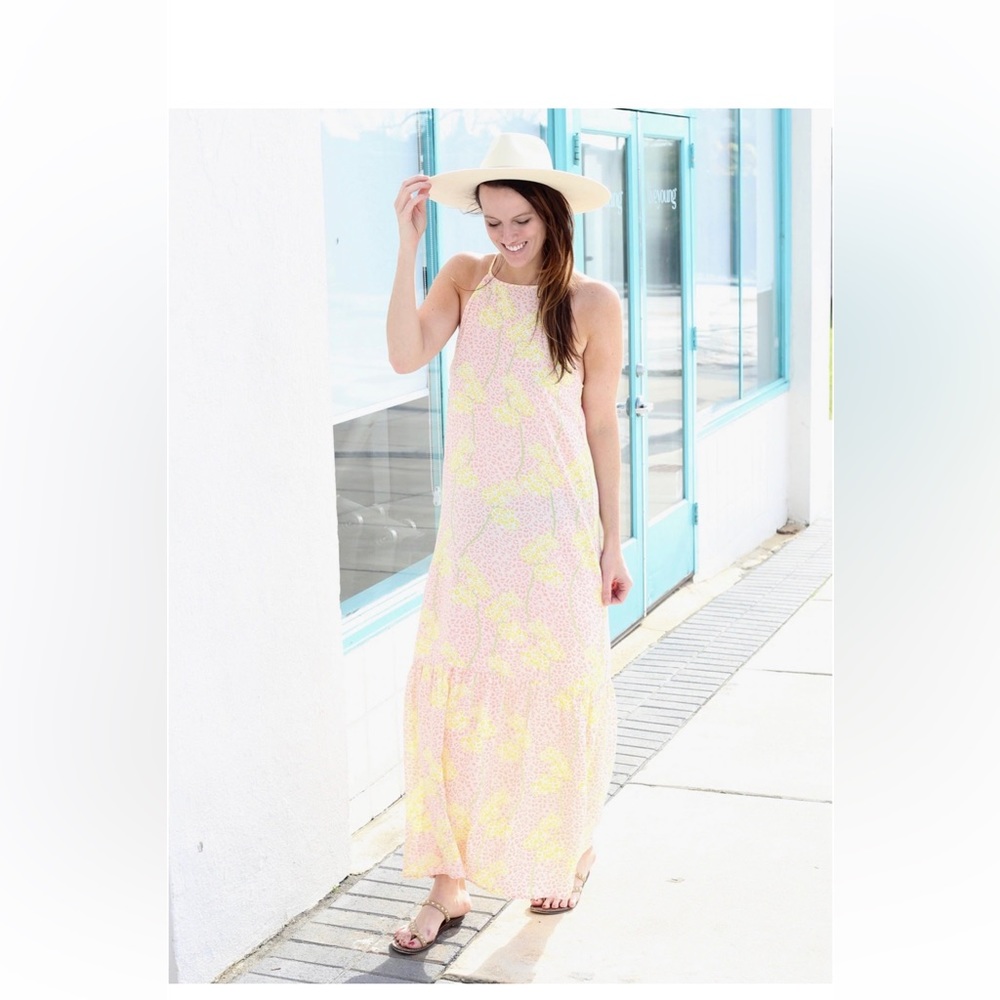 Boho Leopard print maxi